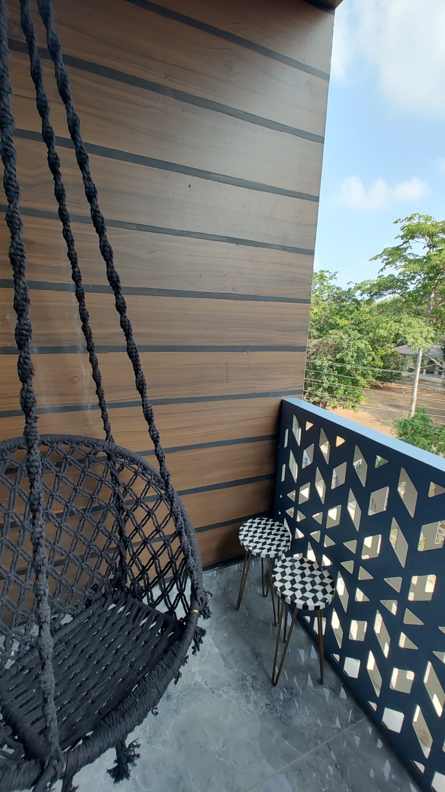 Modern apartment interior design with open living layout and neutral colour palette